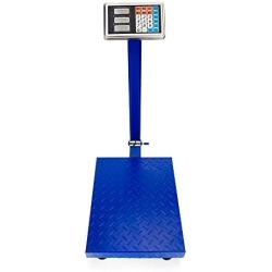 TUFFIOM 661lbs Weight Electronic Platform Scale,Digital Floor Heavy Duty Folding Scales,Stainless Steel High-Definition LCD Display,Perfect for Luggage Shipping Mailing Package Price