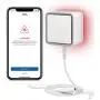 Eve Water Guard - Apple HomeKit Smart Home Water Leak Detector, 6.5 ft Sensing Cable, 100 dB Siren, App Notifications