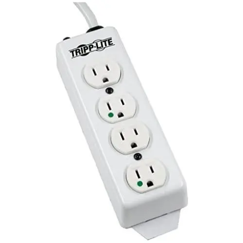 TRIPP LITE PS-415-HG Power Strip, Hospital Grade, 4 Outlets by Tripp Lite