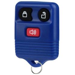 Key Fob fits 1998-2016 Ford Lincoln Mercury Mazda Keyless Entry Remote (Blue)