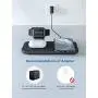 Seneo 3 in 1 Wireless Charger, Wireless Charging Pad for AirPods Pro/2, Charging Dock for iWatch 5/4/3/2, 7.5W Qi Fast Charge for iPhone 11/11 Pro Max/SE 2/XS Max/XR/XS/X/8/8P(No Adapter/iWatch Cable)