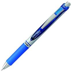 Pentel EnerGel RTX Retractable Liquid Gel Pen, Extra Fine Line, Needle Tip, Blue Ink ,12 pack (BLN73-C), 0.3mm needle