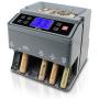 Cassida C300 Professional USD Coin Counter, Sorter and Wrapper/Roller | 35% Faster Wrapping Coins with Quickload Technology | 300 Coins/Minute | Printing-Compatible | Includes 5 Wrapper Sets