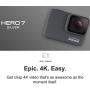 GoPro HERO7 Silver - E-Commerce Packaging - Waterproof Digital Action Camera with Touch Screen 4K HD Video 10MP Photos Live Streaming Stabilization