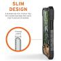 URBAN ARMOR GEAR UAG Designed for iPhone 12 Mini Case [5.4-inch Screen] Rugged Lightweight Slim Shockproof Transparent Plasma Protective Cover, Ice