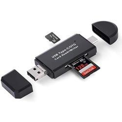 COCOCKA Micro SD Card Reader, 3-in-1 USB 2.0 Memory Card Reader OTG Adapter for PC/Laptop/Smart Phones/Tablets