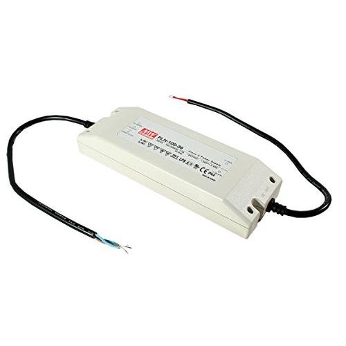 MEAN WELL AC to DC LED Driver Enclosed Power Supply 96W 24V@4A - PLN-100-24
