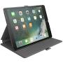 Speck 12.9'' iPad Pro Balance Folio, Slim 4-Foot Drop Tested iPad Folio with Adjustable Stand, Black/Slate Grey