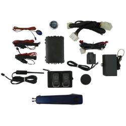 EasyGO AM-GMT-933L Smart Key Remote Start and Alarm System with Blue Topaz Metallic Door Handle