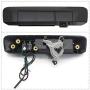 for Toyota Tacoma 2005-2014 Tailgate Handle Backup Reverse Camera & 4.3'' Rear View Interior Auto Adjusting Brightness LCD Mirror Monitor Replacement Car Safety Parking Cameras(Removable Guideline)