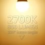 TORCHSTAR LED Dusk-to-Dawn A19 Light Bulb, Photo Sensor Outdoor Bulb, 9W (60W Eqv.), 800lm, 2700K Soft White, CRI 80+, UL & Energy Star Certified, for Porch, Front Door, 3 Years Warranty, Pack of 4