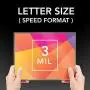 Swingline GBC Laminating Sheets, Thermal Laminating Pouches Letter Size, 3mil, UltraClear, 200 Pack (3747143)