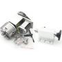 K11-100mm CNC Router 4th-axis Engraving Machine Rotational Axis A-Axis 4th Axis Rotary Table 100mm 3 Jaw Chuck Dividing Head with 65mm Tailstock (Reducing ratio 6:1)