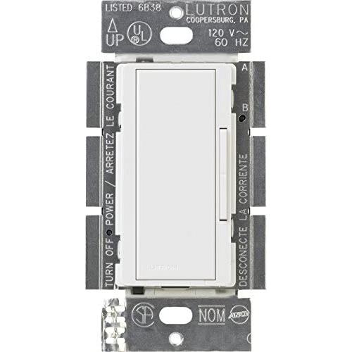 Lutron MA-R-WH Maestro Companion 120V 8.3A Designer Digital Dimmer Switch, White