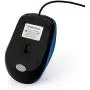 Verbatim Optical Mouse - Wired with USB Accessibility - Mac & PC Compatible - Blue - 99743