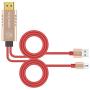 Compatible with iPhone iPad to HDMI Adapter Cable,4K Digital AV Adapter HDTV Connector Cord . Compatible with iPhone 12/11/ X/ XR/ 8 /7 /6Plus, iPad Pro Mini Air to HDTV Projector Monitor( Gold)