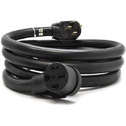 Ceptics 10-Ft 50-Amp Auto EV Extension Cord (Recommended Users | Tesla Model 3/S/X/Y) | Nema L14-50-UL Listed-50A, 125/250V, Feet