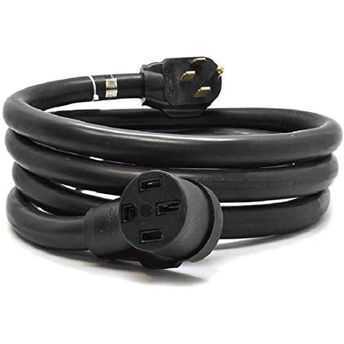 Ceptics 10-Ft 50-Amp Auto EV Extension Cord (Recommended Users | Tesla Model 3/S/X/Y) | Nema L14-50-UL Listed-50A, 125/250V, Feet