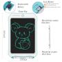 VNVDFLM 8.5 Inch Electronic Drawing Pads for Kids, Portable Reusable Erasable Writer, Elder Message Board,4-8 Years Old Boys for Digital Handwriting Pad Doodle Board for School(DS-Green)
