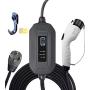PRIMECOM Level 2 EV Charger 220/240V, 16A, 30ft & 50ft, Portable EVSE Electric Vehicle Charging Cable Compatible with Bolt Volt Leaf BMW i3 Fiat 500e Clarity NIRO Prius (30 Feet, 14-30P)