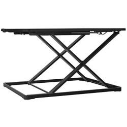 Mount-It! Ergonomic Standing Desk Converter, Preassembled Height Adjustable Sit Stand Workstation, 32'' W x 22'' D Tabletop (MI-7966)