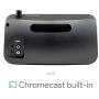 Grace Digital Mondo Elite Smart Internet Radio, Bluetooth, Wi-Fi, 7-Day Alarm – Microphone-Free (Black)