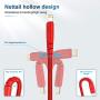 3Pack iPhone Charger Cable 1Ft, CABEPOW 1 Foot Short Lightning to USB-A 2.4A Fast Charging Cord with 1 Feet Premium Nylon Braid Wire for iPhone 11/11Pro/X/XS/XR/XS Max/8/7/6/5S/SE/SE 2020 - Red