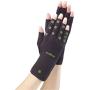 Hempvana Arthritis Gloves — Compression Gloves for Men & Women —Made with Hemp Plant Fibers— Fingerless Gloves for Men — Fingerless Gloves for Women — Support for Wrist & Hands — Size S/M
