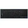 Logitech K830 Illuminated Living-Room Keyboard with Built-in Touchpad – Easy-access Media Keys and Shortcut Keys for Windows or Android