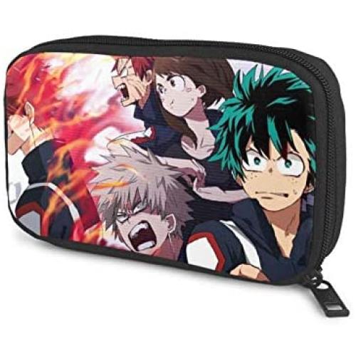Hxuedan Eijiro Kirishima The Data Cable Storage Bag is A Portable and Independent Design SuitableVFor Travelers to Place The Data Cable, Earphone and Electronic Product Data Cable Storage Bag