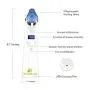 Blackhead Remover Vacuum Pore/Acne Cleaner Comedo Suction, LED display, USB rechargable