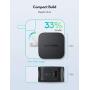USB C Charger RAVPower 30W 2-Port Fast Charger with 18W Power Delivery 3.0 Wall Charger Foldable Power Adapter for iPhone 12/12 Mini/12 Pro/12 Pro Max, iPad Pro, AirPods Pro, Nintendo Switch and More