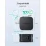 USB C Charger RAVPower 30W 2-Port Fast Charger with 18W Power Delivery 3.0 Wall Charger Foldable Power Adapter for iPhone 12/12 Mini/12 Pro/12 Pro Max, iPad Pro, AirPods Pro, Nintendo Switch and More
