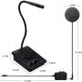 CallToU Window Speaker Intercom System,Dual Way Anti-Interference Intercommunication Microphone Talk Through Glass Window,for Business,Bank,Office,Hospital,Counter,Store,Station,School and More