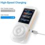 Birgus Translator Device Smart Language Interpreters Device with 2.4inch Capacitive Touch Screen Support Multi- Languages Freely Translation Machine Business Shopping Interpreter White