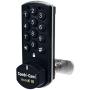 FJM Security Products Combi-Cam E, 7910-K10, Electronic Cabinet Lock, Black Finish