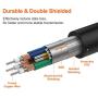 WEme USB C Active Extension Cable 32FT/10M, USB 3.0 Type C Male to Type A Female with Two Signal Repeater for Oculus VR, HTC Vive, Xbox 360, Printers, Webcam with 5V2A Power Adapter, Aluminum
