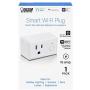 Feit Electric WiFi Work with Alexa and Google Home, Feit App, No hub required, Remote Control From Anywhere 15 Amp Smart Outlet Plug, Indoor, White