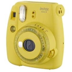 Fujifilm Instax Mini 9 with Clear Accents - Yellow
