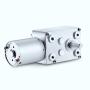 Greartisan DC 12V 11RPM Turbo Worm Geared Motor High Torque Turbine Worm Gear Box Reduction Motor 6mm Shaft JSX950-370