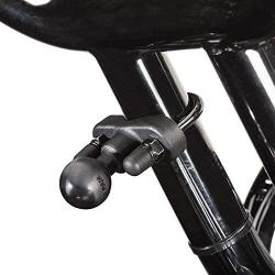 RAM Handlebar U-Bolt Base for Rails 0.5'' to 1.25'' in Diameter