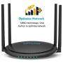 AC1200 Smart WiFi Router - WAVLINK 1200Mbps Touch Link Smart Dual Band Gigabit Wireless Internet Router,5Ghz + 2.4Ghz with 4x5dBi Omni Directional Antennas WiFi Router for Online Game&HD Video