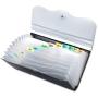 Receipt Organizer for Business,School,Office,Bank,Accordian File Folder for Check,Bill,Invoice,13 Pockets Expanding File Organizer(Gray)