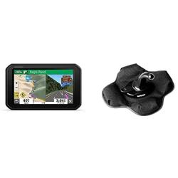 Garmin RV 785 & Traffic, Advanced GPS Navigator for RVs with Built-in Dash Cam, High-res 7'' Touch Display, Voice-Activated Navigation & Portable Friction Mount - Frustration Free Packaging