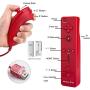 Wii Controller with Nunchuck and Motion Plus, 2 Sets of Red, Compatible with Nintendo Wii, Wii U