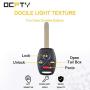 OCPTY 4X Flip Key Entry Remote Control Entry Remote key Fob Transponder Ignition Key replacement for 06 07 08 09 10 11 12 13 for Honda Civic FCC: N5F-S0084A 35111-SVA-305 3248A-S0084A 35111-SVA-306