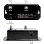 24db Distribution Amplifier - Digital TV Antenna Booster Signal Amplifier, Adjustable Boost/Gain, NTSC, ATSC, FM, UHF, VHF - 1000 MHz - Includes RG6 Coaxial Cable