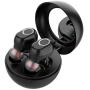 Bluetooth Headphones 5.0, Bluetooth Earbuds with Microphones, Pop Up Auto Pairing, Touch Control, 3D High-Definition Stereo with Noise Reduction, IPX5 Waterproof, Suitable for Android/iOS