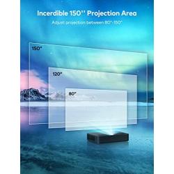VAVA 4K UHD Laser TV Home Theatre Projector | Bright 2500 ANSI Lumens | Ultra Short Throw | HDR10 | Built-in Harman Kardon Sound Bar | ALPD 3.0 | Smart Android System (Black) (VA-LT002)