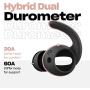EarBuddyz Ultra Ear Hooks and Covers Compatible with Apple AirPods 1 & AirPods 2 or EarPods Featuring Bass Enhancement Technology (Medium, Black)